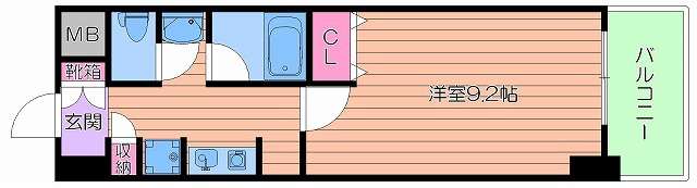 9階の間取り図