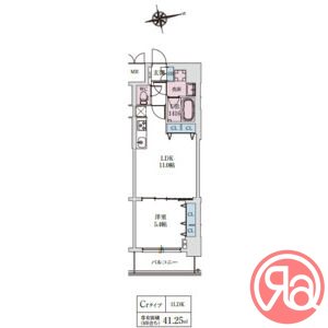 3階の間取り図