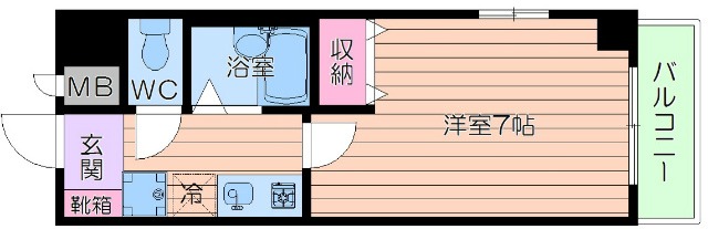 7階の間取り図