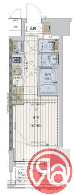 14階の間取り図