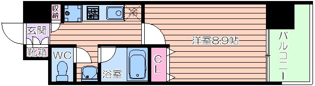 4階の間取り図