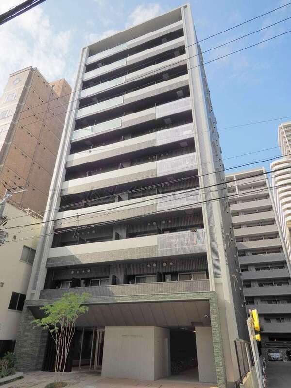 スワンズシティ谷町モデルノの外観