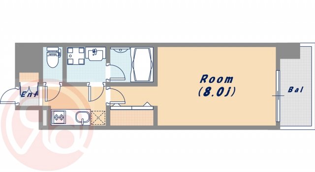 3階の間取り図