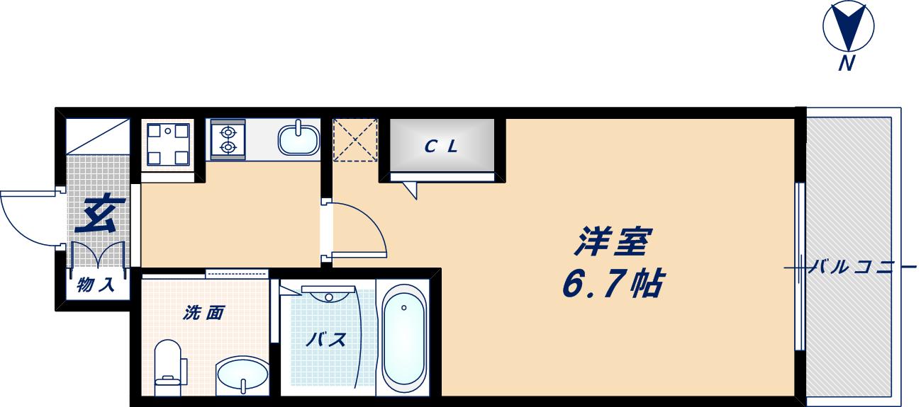 14階の間取り図