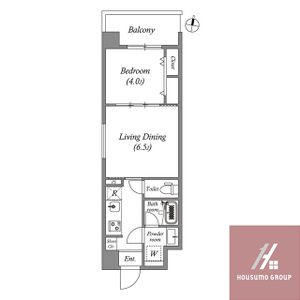 5階の間取り図