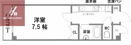 5階の間取り図