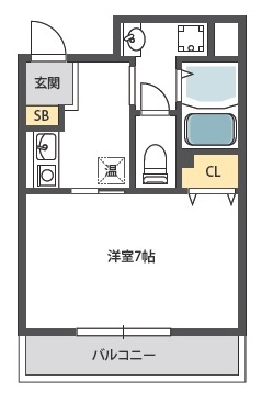 4階の間取り図