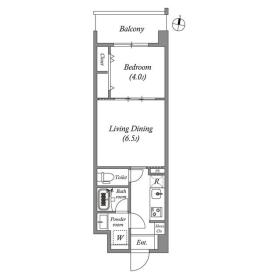 4階の間取り図