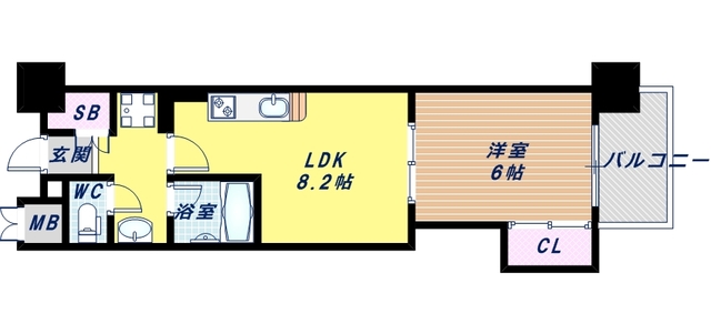 3階の間取り図