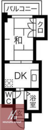 6階の間取り図