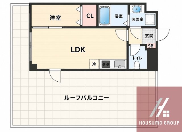 8階の間取り図