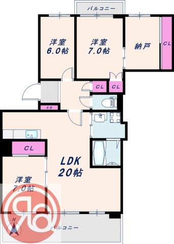 11階の間取り図