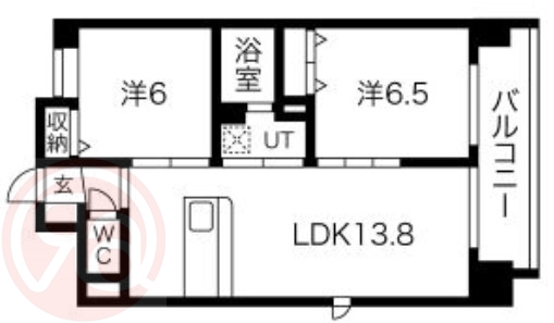 7階の間取り図