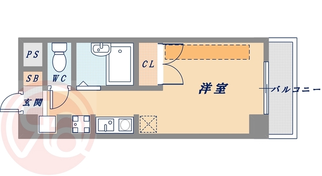 7階の間取り図