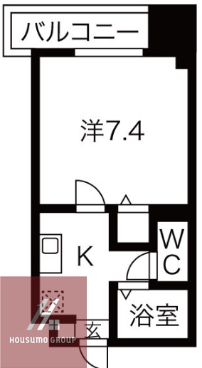 3階の間取り図