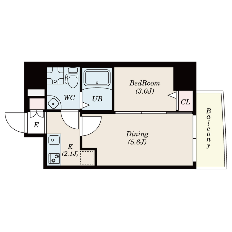 9階の間取り図
