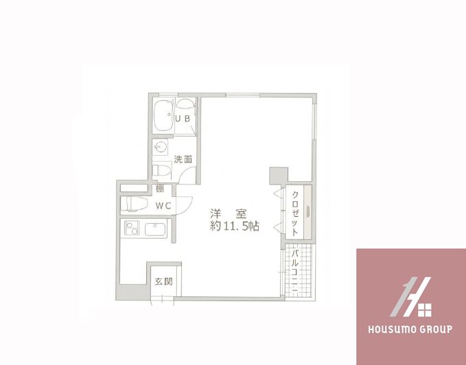 5階の間取り図