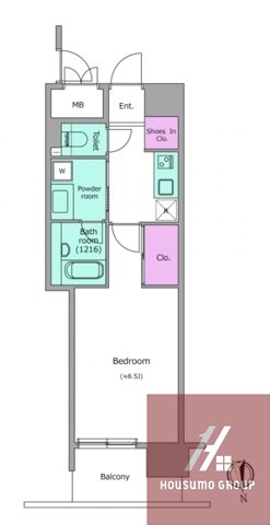 5階の間取り図