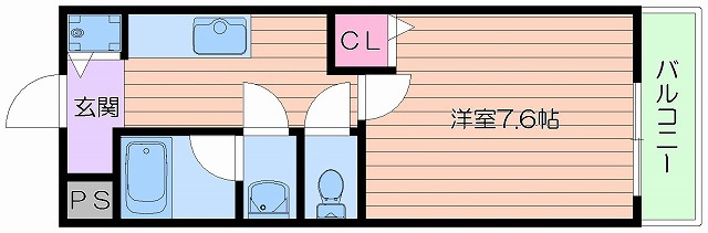 1階の間取り図