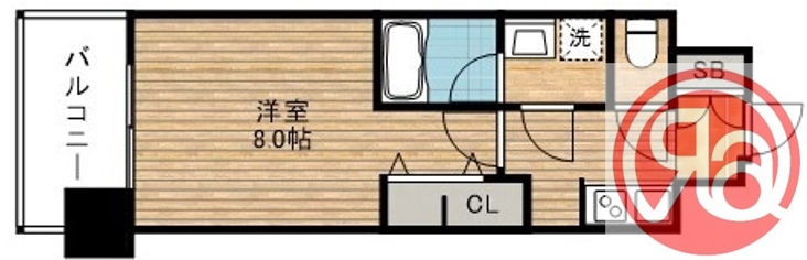 7階の間取り図