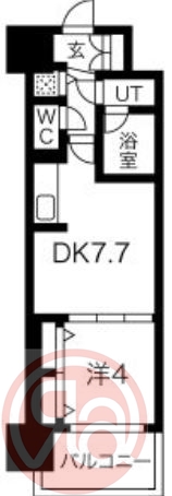 13階の間取り図