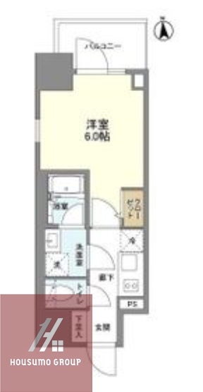 14階の間取り図