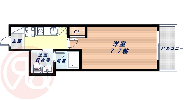 15階の間取り図