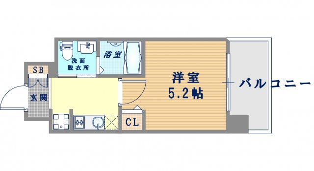2階の間取り図