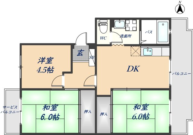 間取図