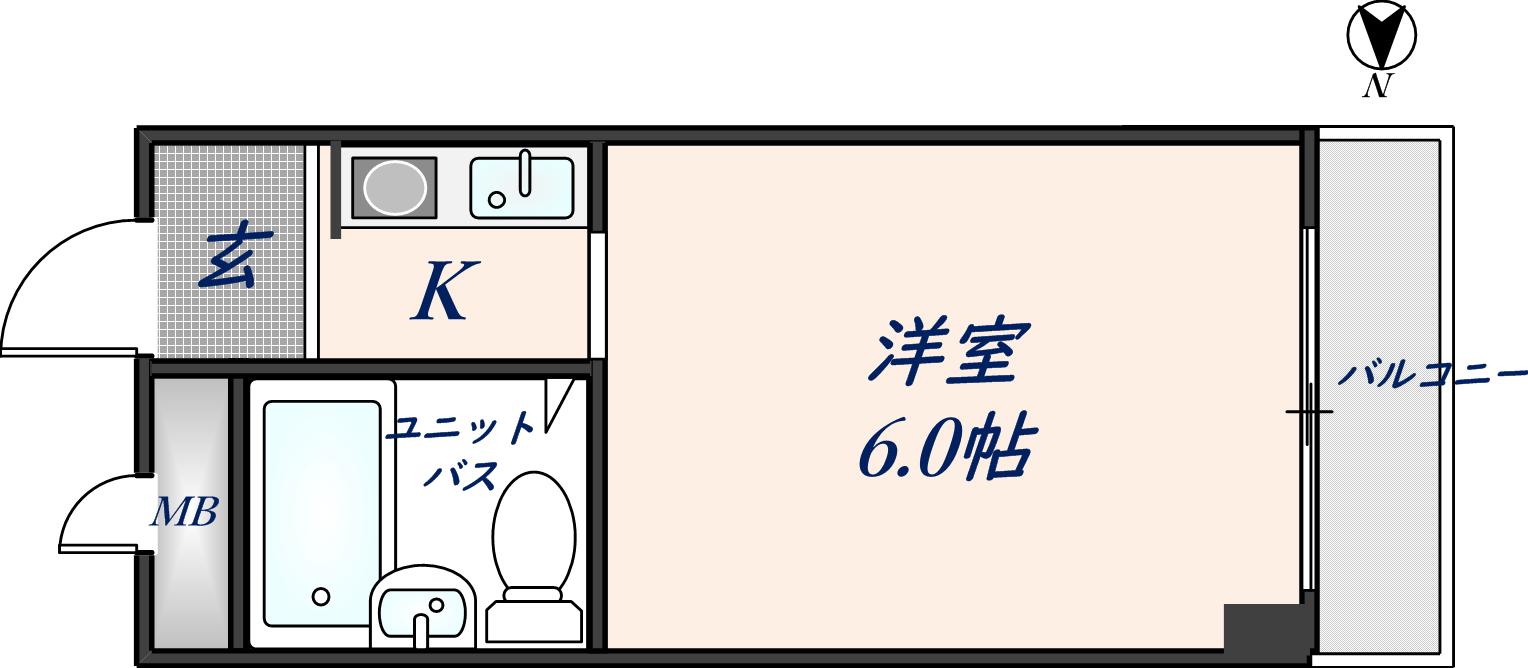 5階の間取り図