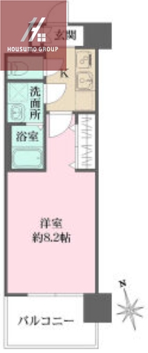 6階の間取り図