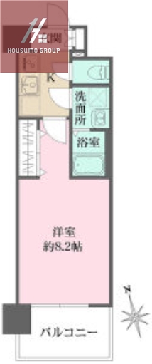 6階の間取り図
