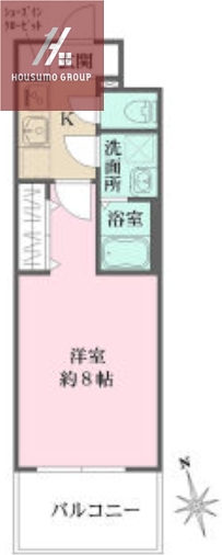 6階の間取り図