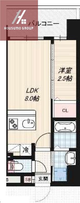 12階の間取り図