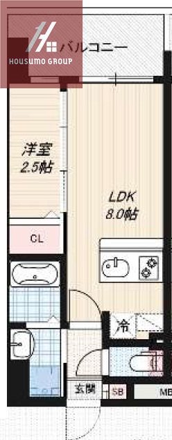 14階の間取り図