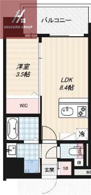 11階の間取り図