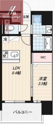 13階の間取り図