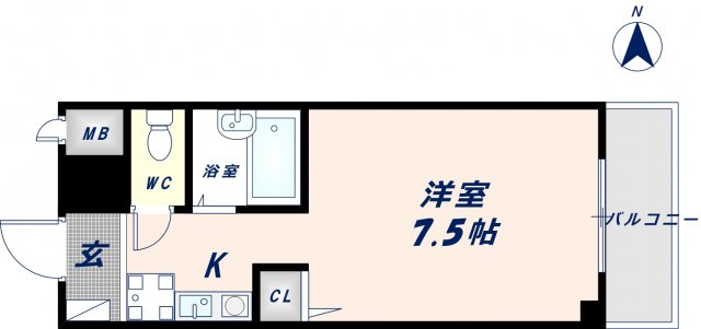 1階の間取り図