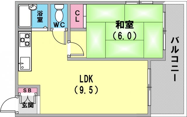 室内綺麗でとても使いやすい間取りです！