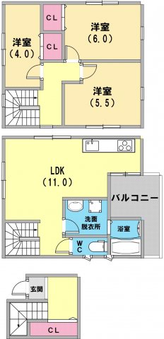 室内綺麗でとても使いやすい間取りです！