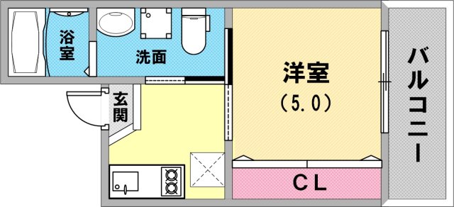使い勝手の良い間取りです
