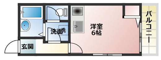 2階の間取り図