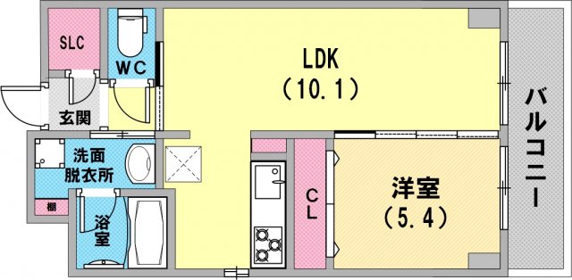 とっても使いやすい間取りですね！