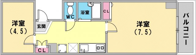 とっても使いやすい間取りですね！