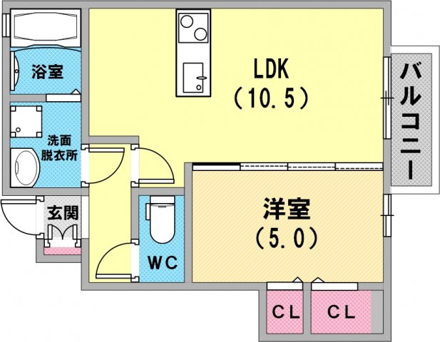 室内綺麗でとても使いやすい間取りです！