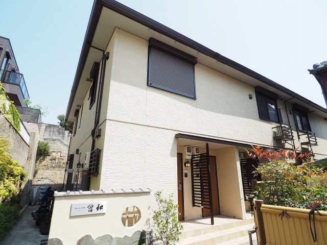 神戸市灘区曾和町３丁目の賃貸アパートの外観