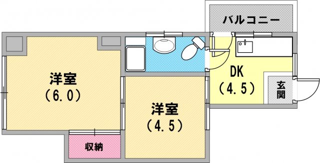 とっても使いやすい間取りですね！