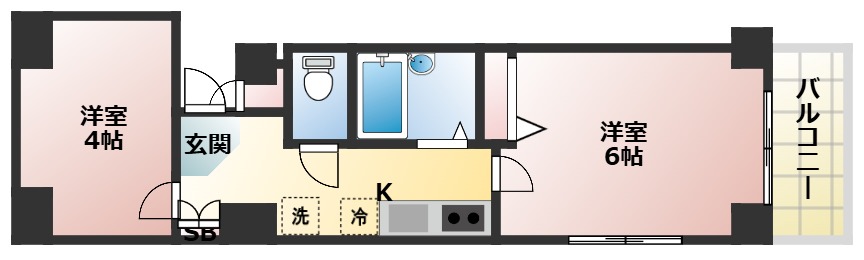 使い勝手の良い間取りです