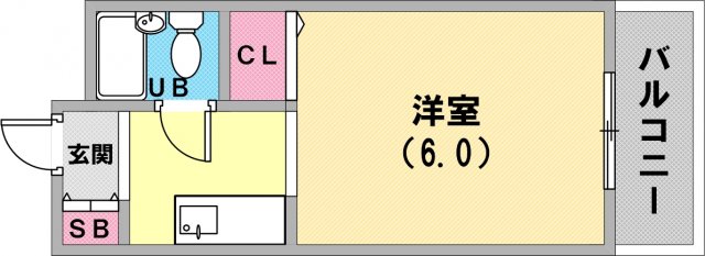 使い勝手の良い間取りです。
