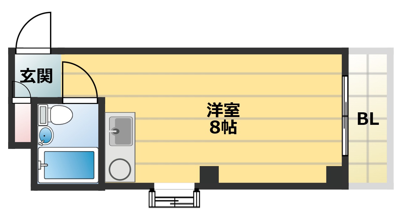 使い勝手の良い間取りです。